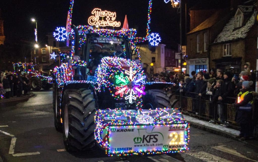 Banbury Christmas Tractor Run banner