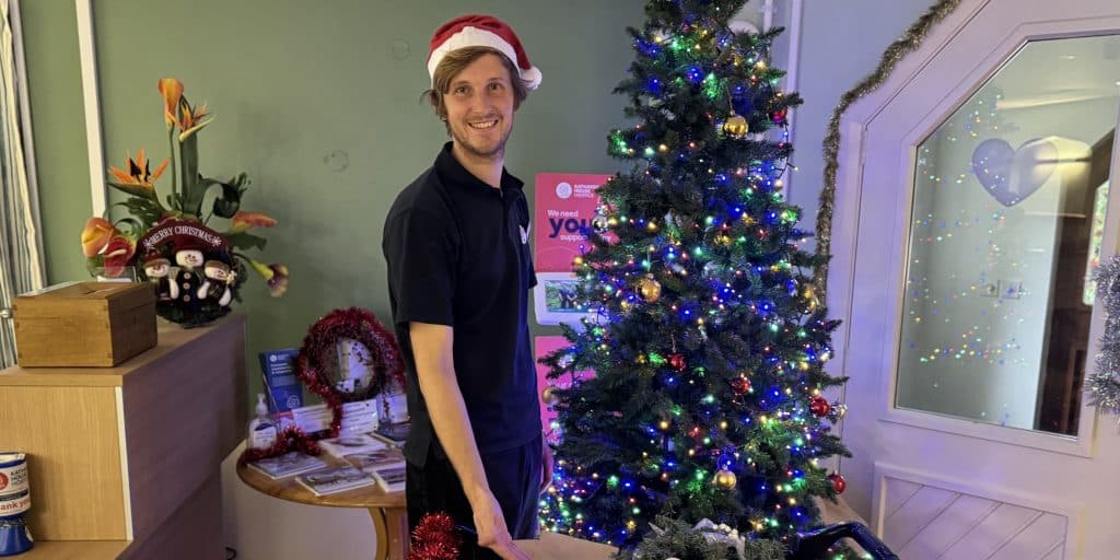 Josh at Christmas - 1