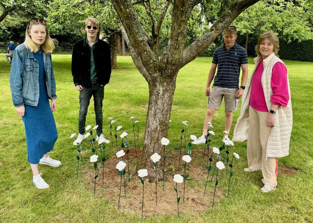 Bethan's family Rose to Remember