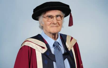 Hospice pioneer receives honorary doctorate