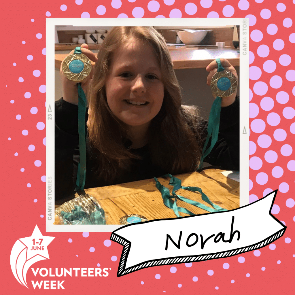 Norah volunteer