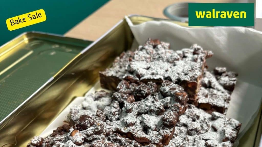 Walraven bake sale for Accumulator Challenge