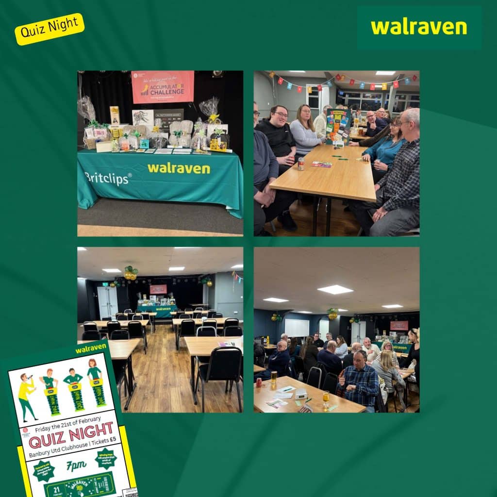 Walraven quiz night for Accumulator Challenge