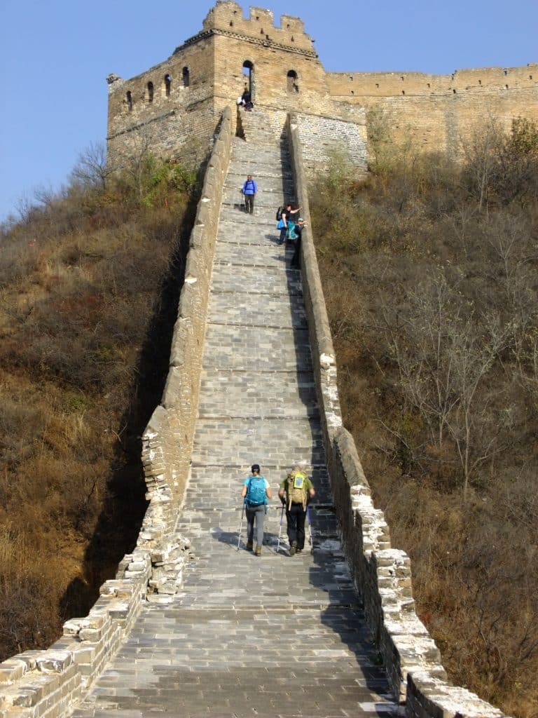 Great Wall of China Trek participants