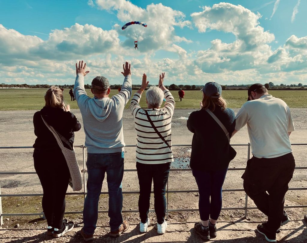 Jess family skydive