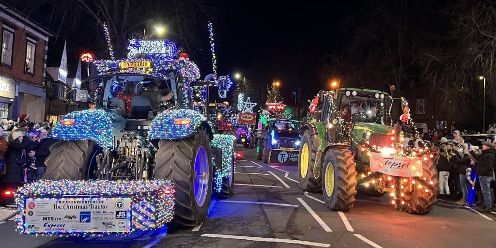 Banbury Christmas Tractor Run 2024 Cropped