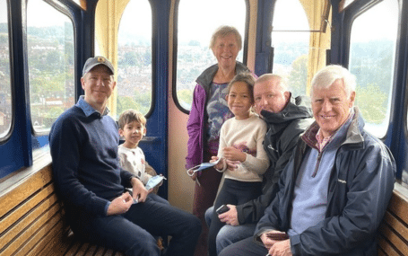 Daniel With His Family