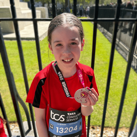Hope's Marathon Medal