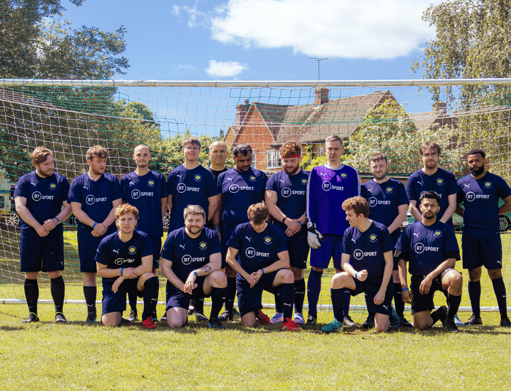 Paul Barnes Charity Football Purpleteam 1000px